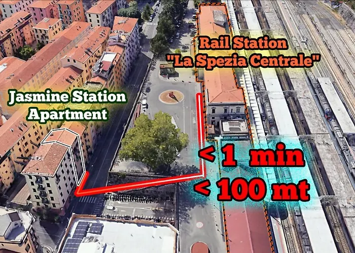 Apartmán Jasmine Station - Cinque Terre *